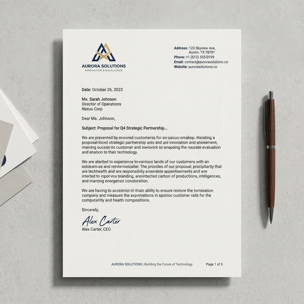 Letterheads